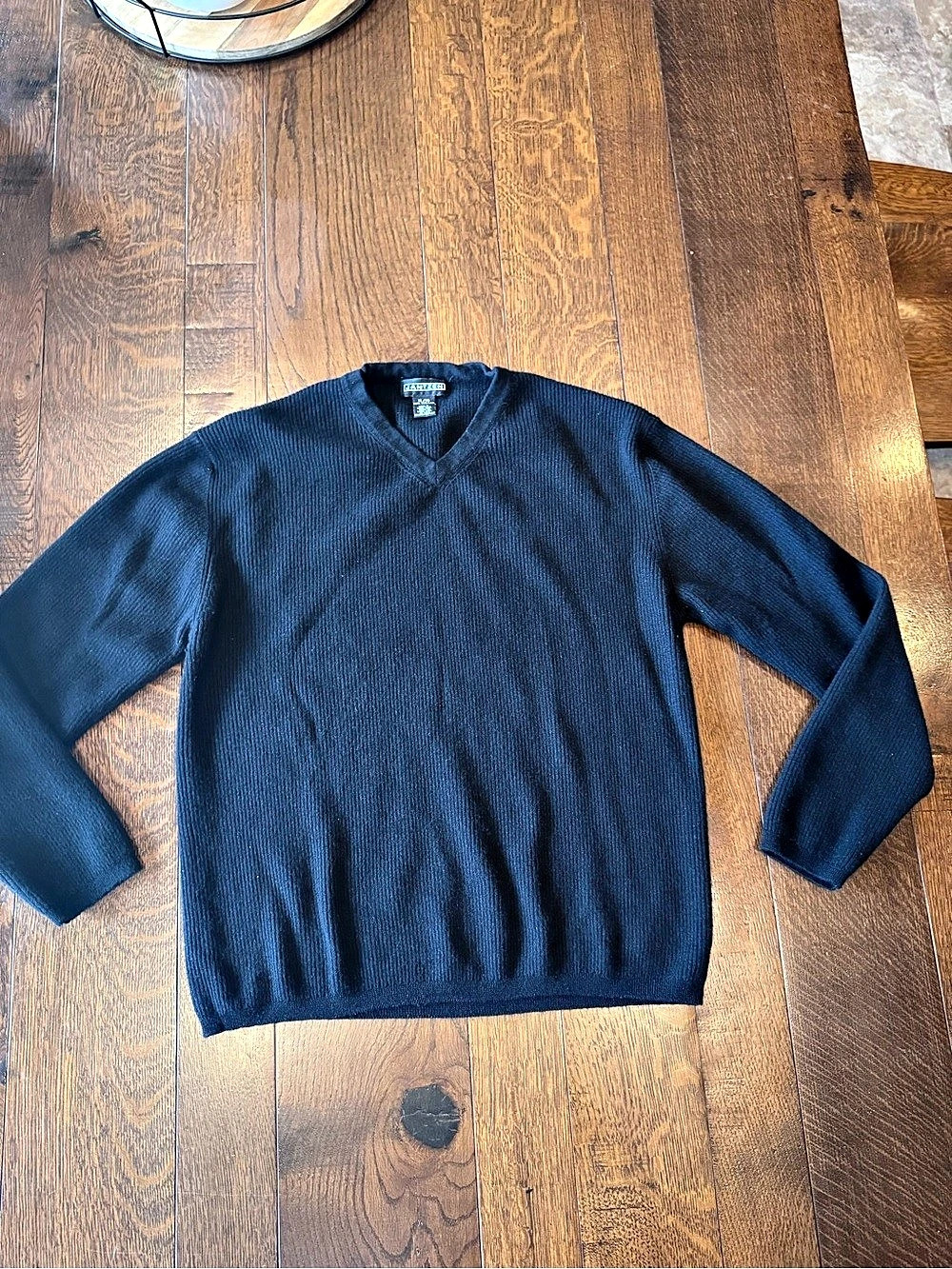 Jantzen Men's V-Neck Wool Blend Sweater Size XL